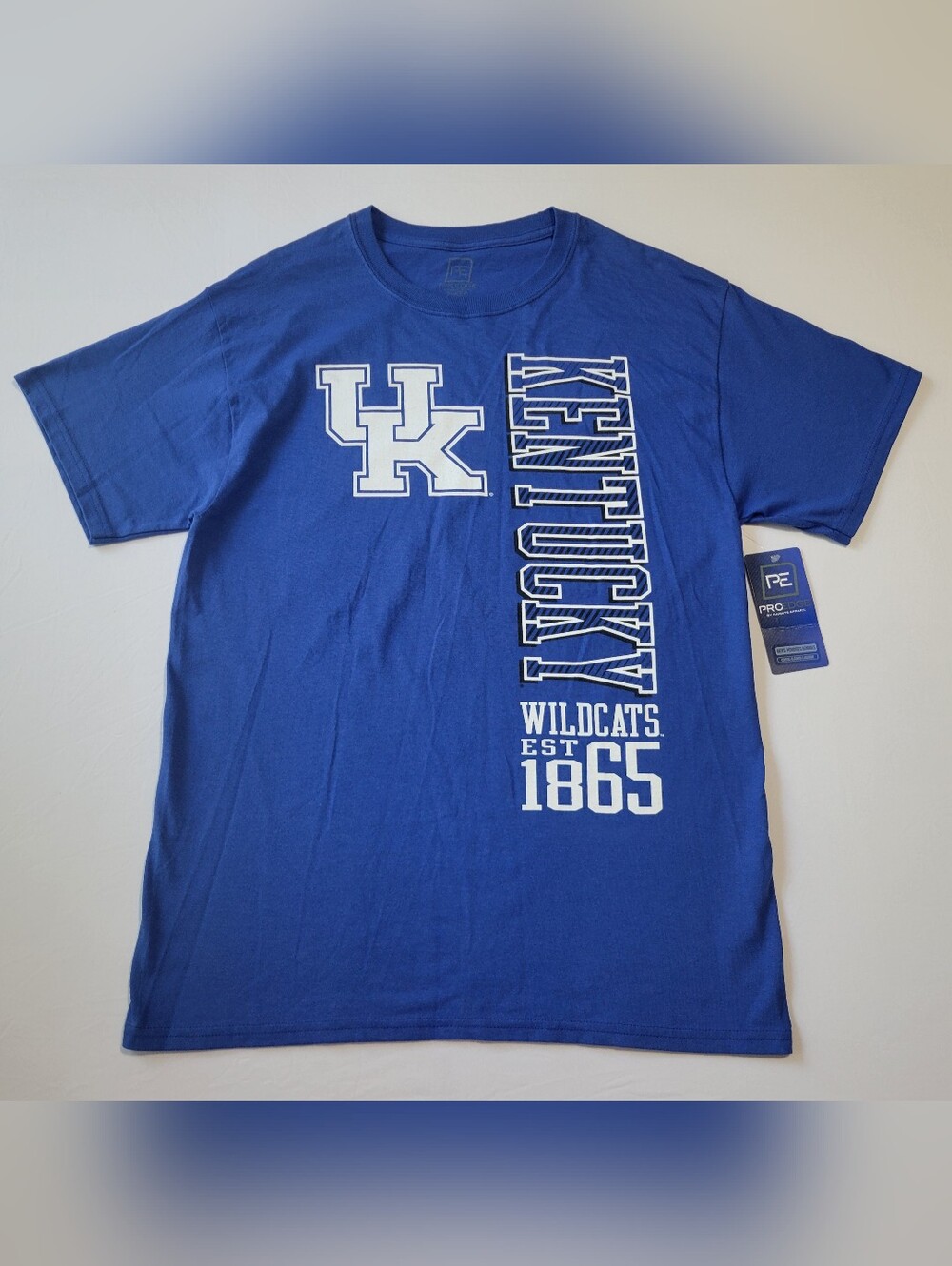 NWT Pro Edge University of Kentucky UK Wildcats Blue T-Shirt
